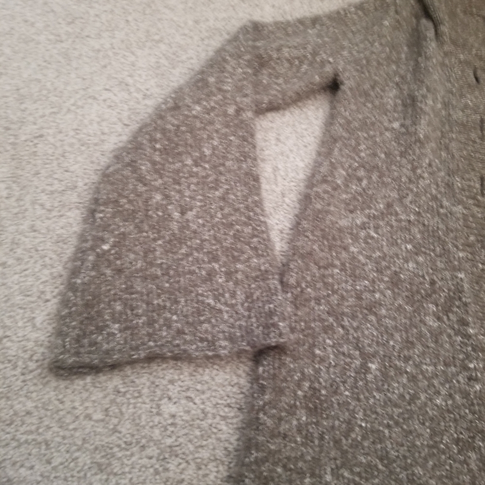 Prana Brown Hooded Cardigan Sweater - Picture 4 of 5